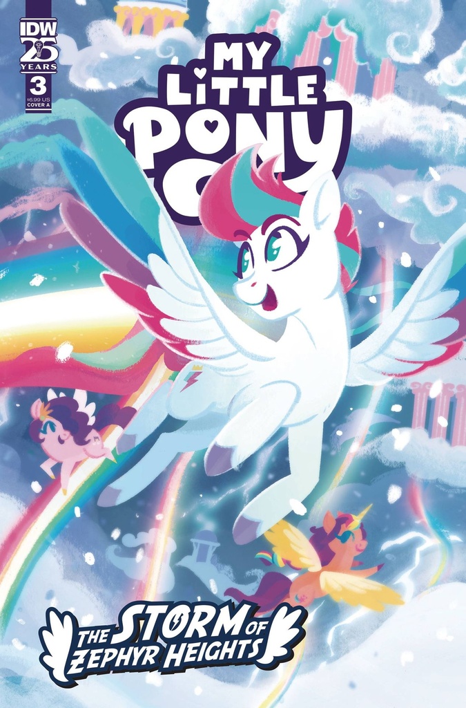 My Little Pony: The Storm of Zephyr Heights #3 (Cover A JustaSuta)