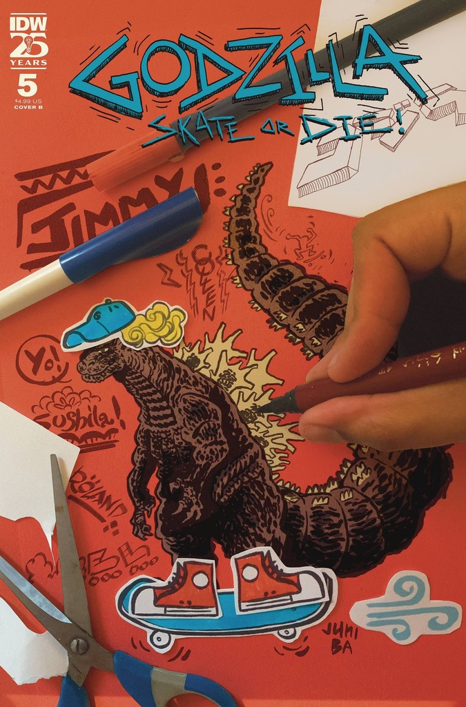 Godzilla: Skate or Die #5 (Cover B Juni Ba)