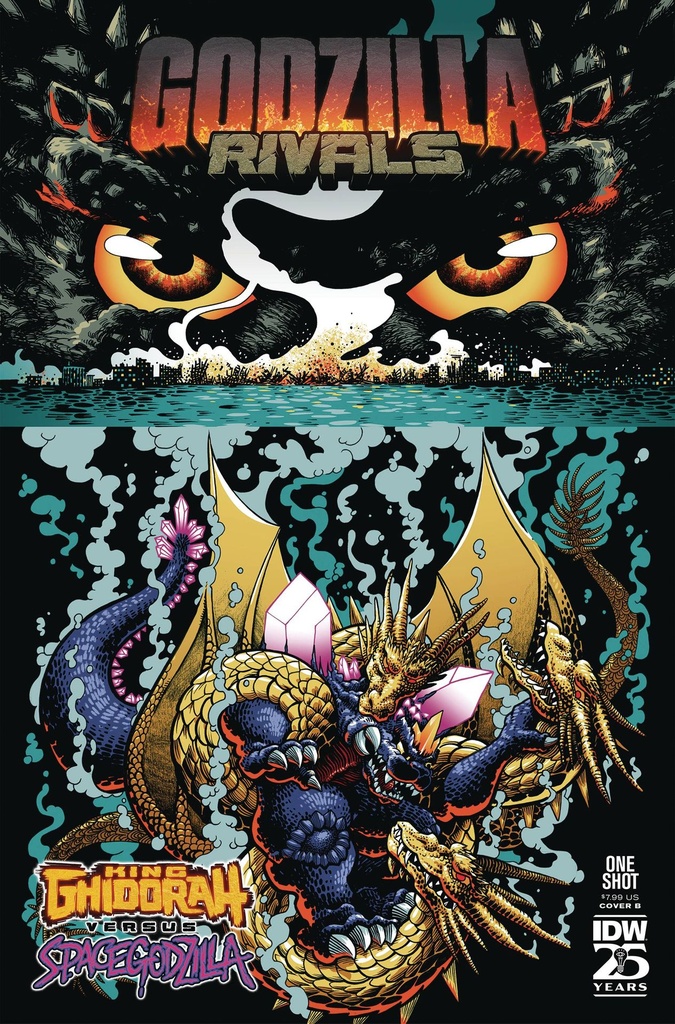 Godzilla Rivals: King Ghidorah vs. SpaceGodzilla #1 (Cover B J Gonzo)