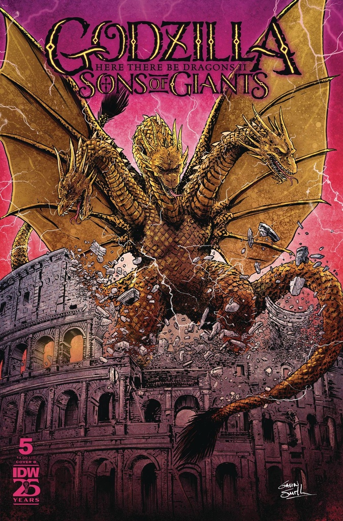 Godzilla: Here There Be Dragons II - Sons of Giants #5 (Cover B Gavin Smith)