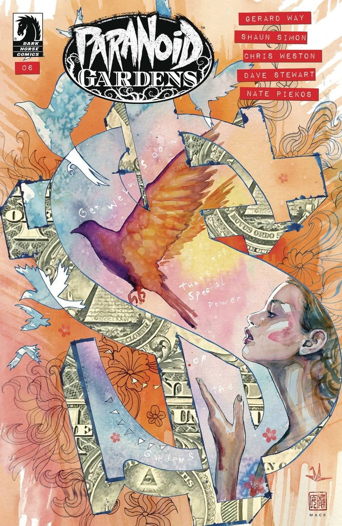 Paranoid Gardens #6 (Cover B David Mack)