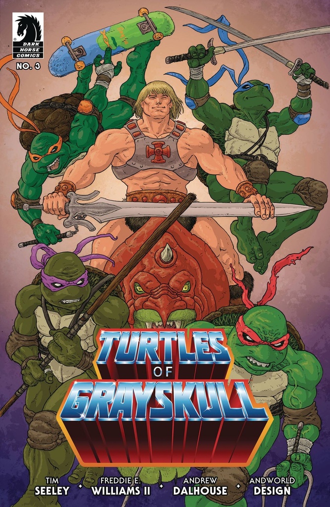 Masters of the Universe/TMNT: Turtles of Grayskull #3 (Cover C Ramon Villalobos)