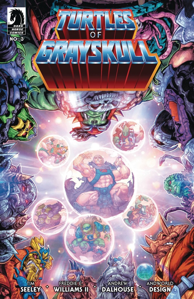 Masters of the Universe/TMNT: Turtles of Grayskull #3 (Cover A Freddie E Williams II)