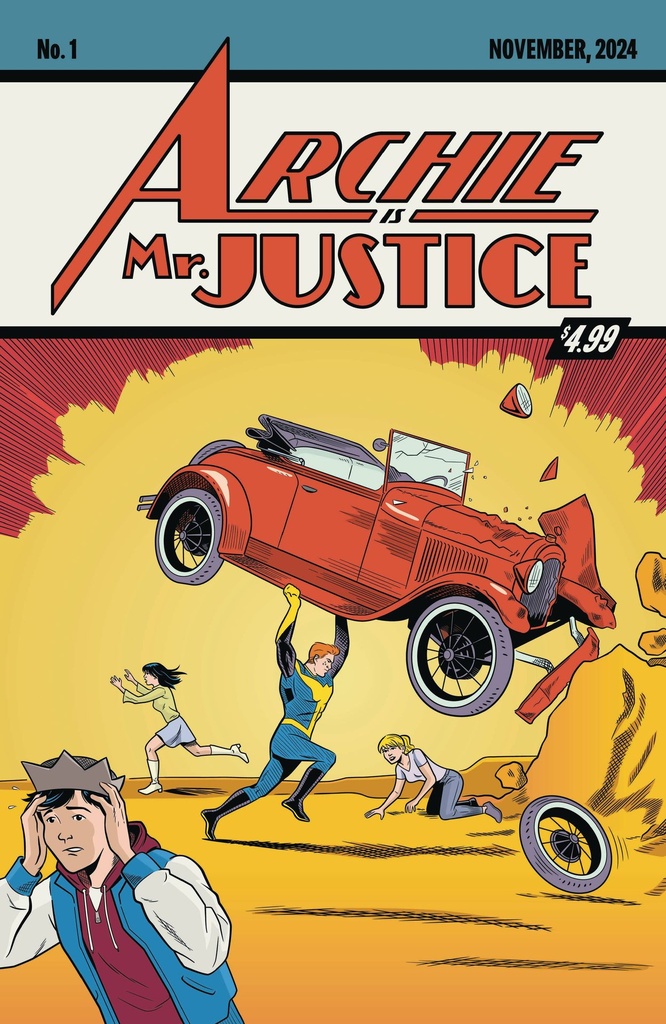 Archie is Mr. Justice #1 of 4 (Cover C Matt Talbot)