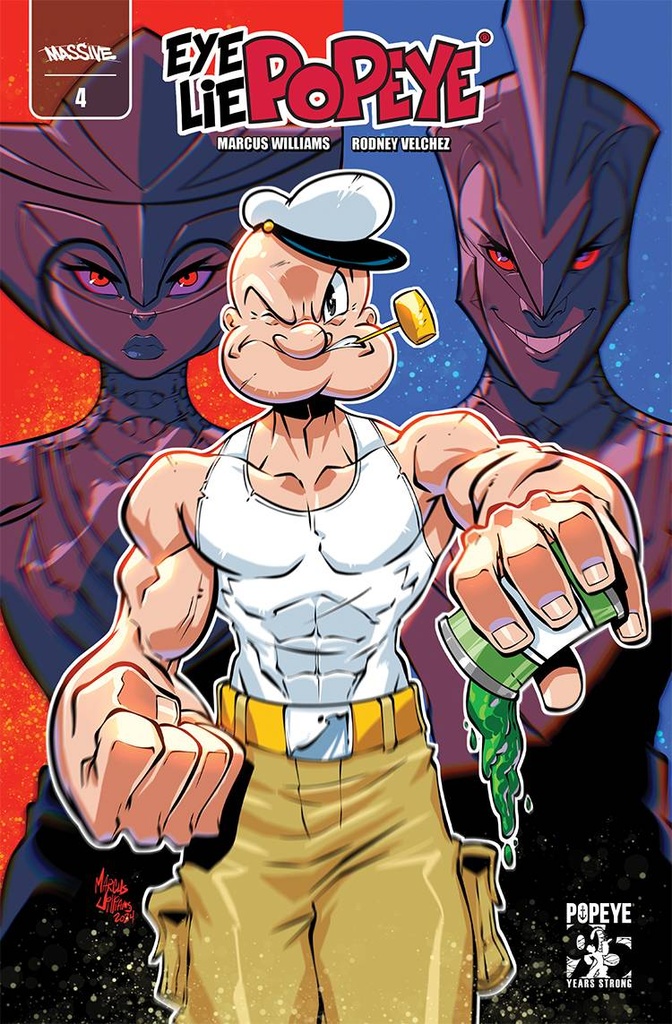 Eye Lie Popeye #4 (Cover A Marcus Williams)