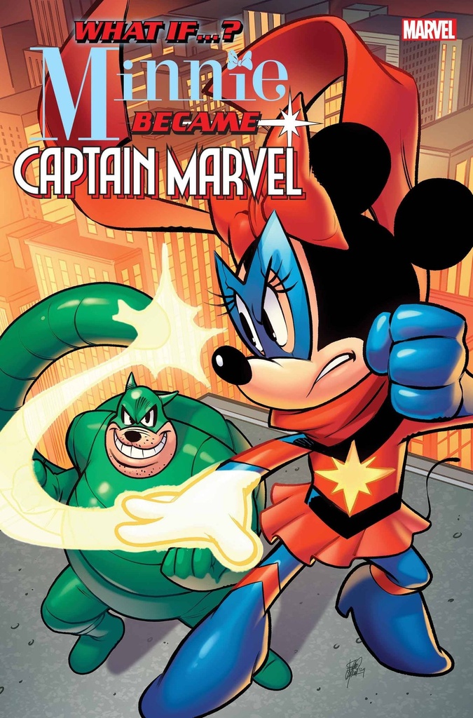 Marvel & Disney: What If...? Minnie Became Captain Marvel #1 (Cover E Elena Casagrande Variant)