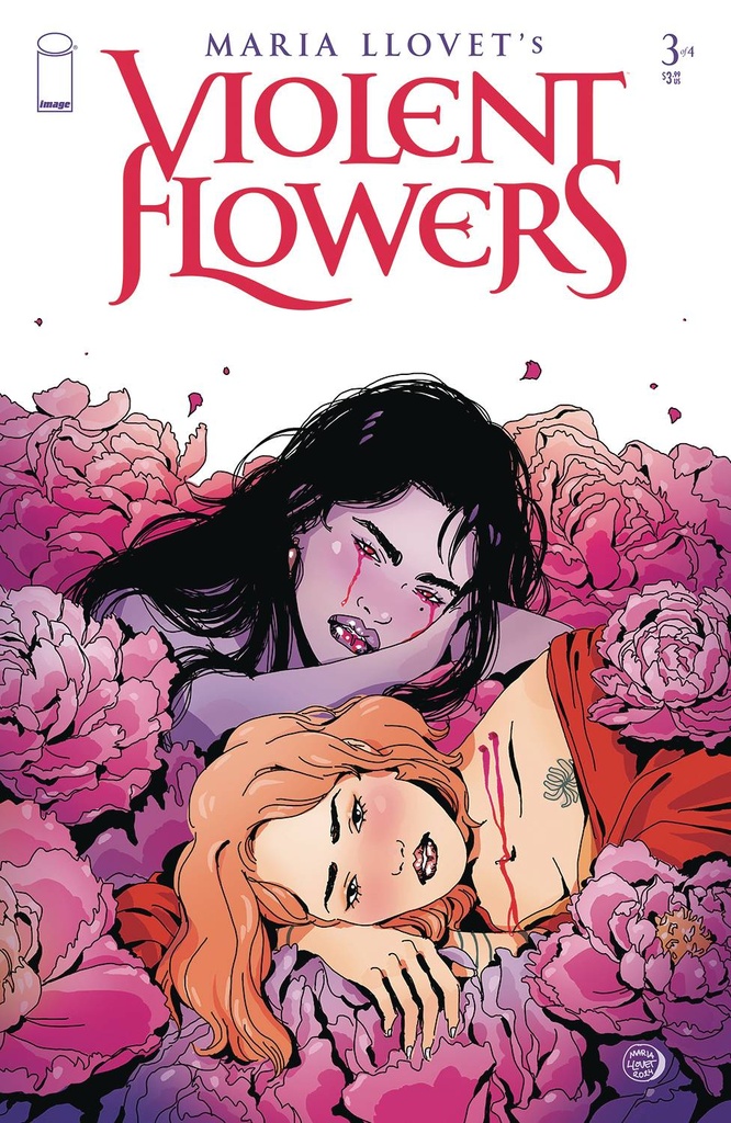 Maria Llovet's Violent Flowers #3 of 4 (Cover A Maria Llovett)