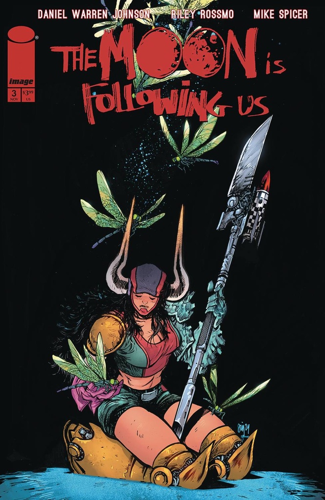 The Moon Is Following Us #3 (Cover B Daniel Warren Johnson & Mike Spicer)