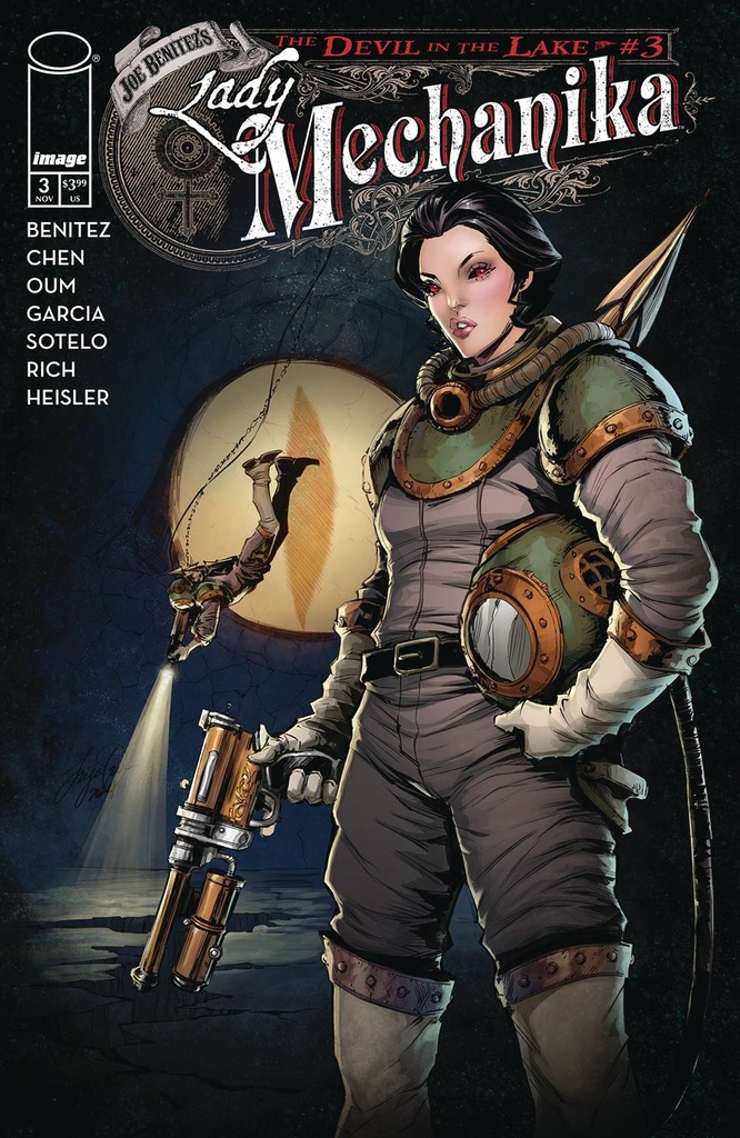 Lady Mechanika: The Devil in the Lake #3 of 4 (Cover B Siya Oum)