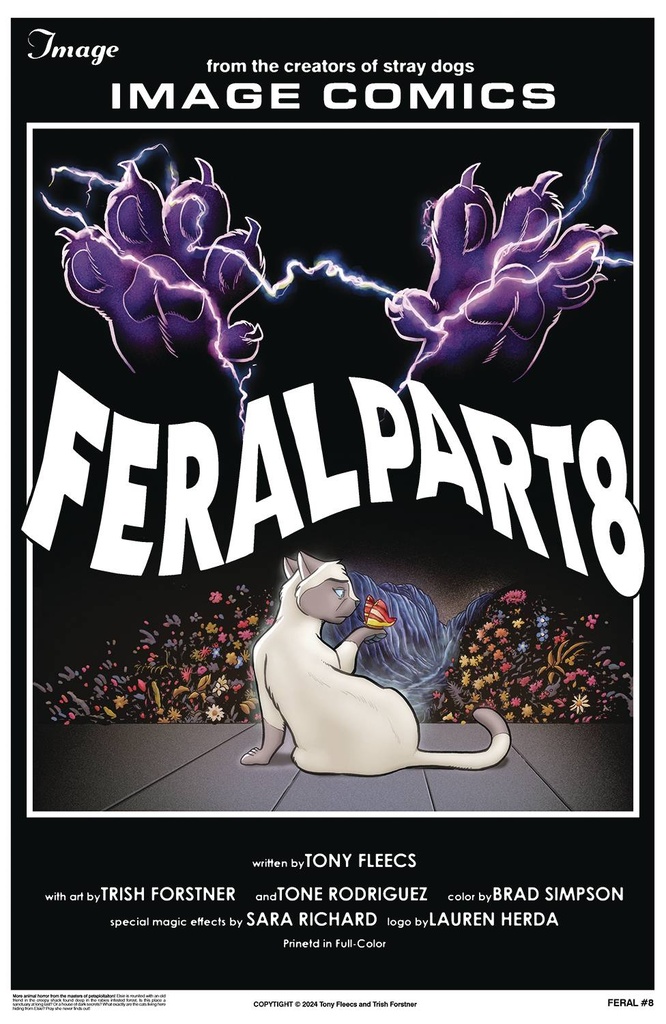 Feral #8 (Cover B Homage Variant)