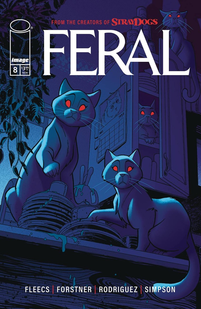 Feral #8 (Cover A Trish Forstner & Tony Fleecs )