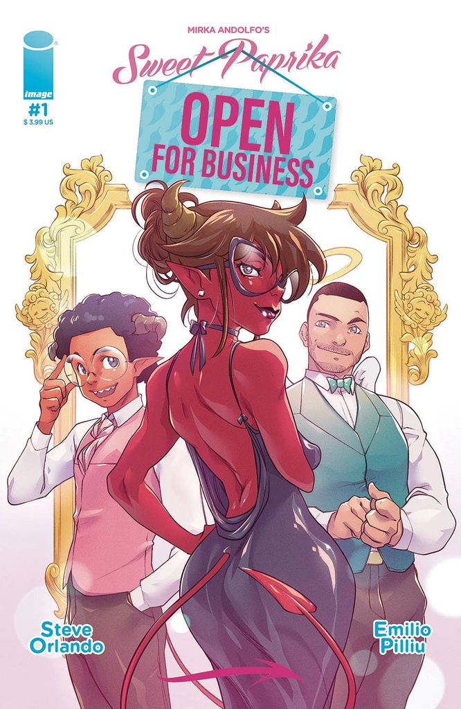 Mirka Andolfo's Sweet Paprika: Open for Business #1 of 5 (Cover A Emilio Pilliu)