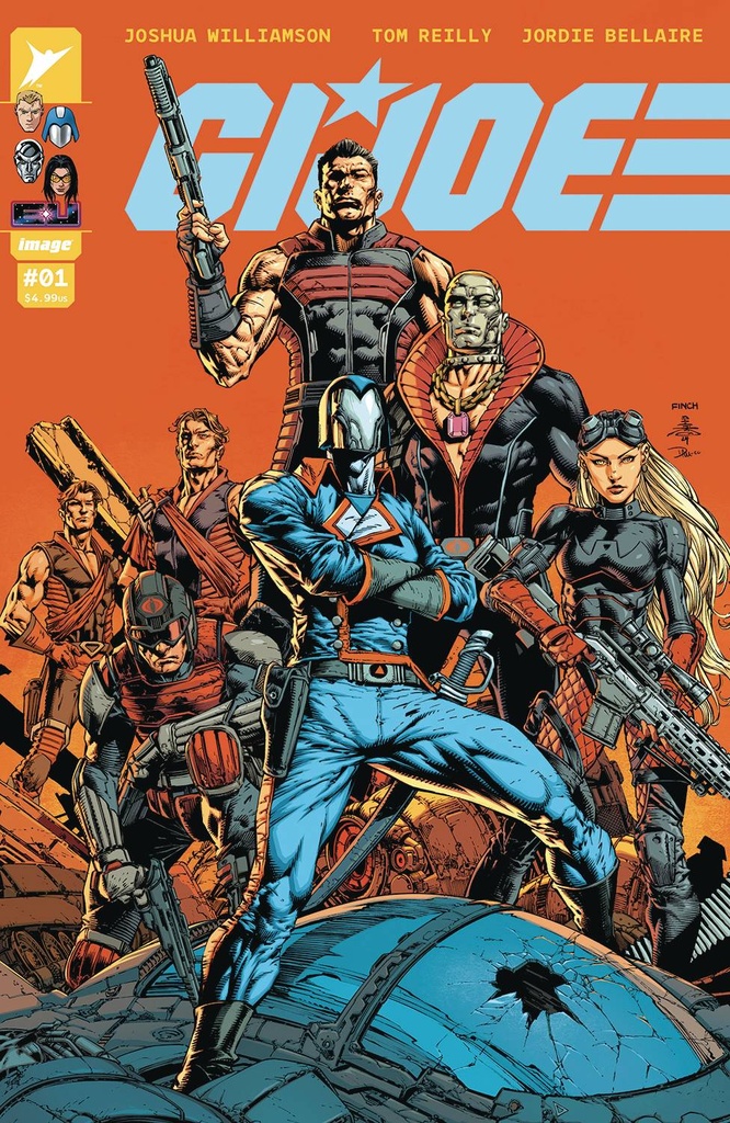 GI Joe #1 (Cover D David Finch, Danny Miki & Dave McCaig)