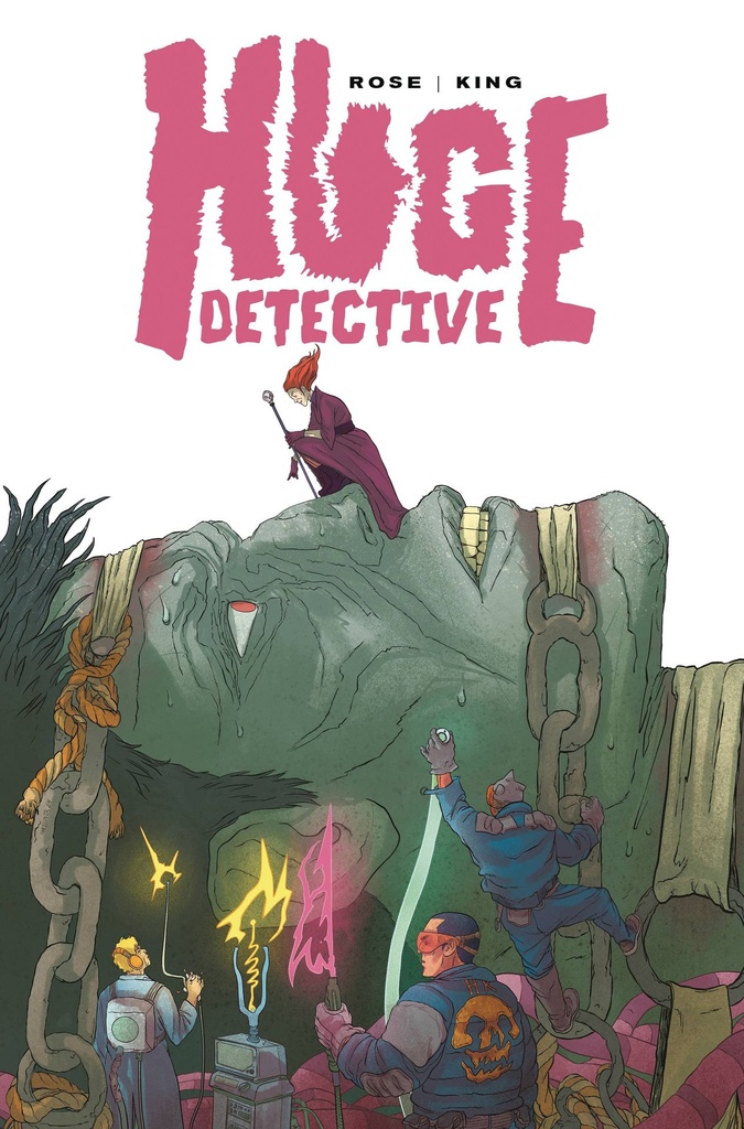 Huge Detective #4 of 5 (Cover B Magenta King)