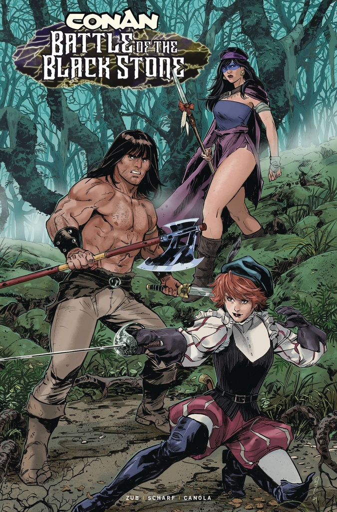 Conan the Barbarian: Battle of the Black Stone #3 (Cover C Danica Brine)