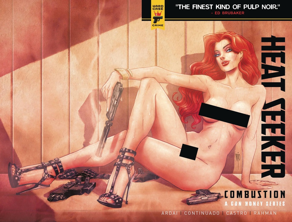 Heat Seeker: Combustion - A Gun Honey Series #1 (Cover F Brao Wraparound Nude Polybag Variant)