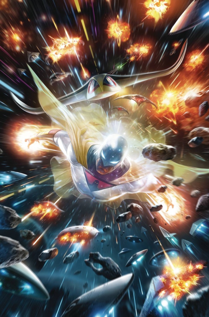 Space Ghost #7 (Cover E Francesco Mattina Metal Premium Variant)