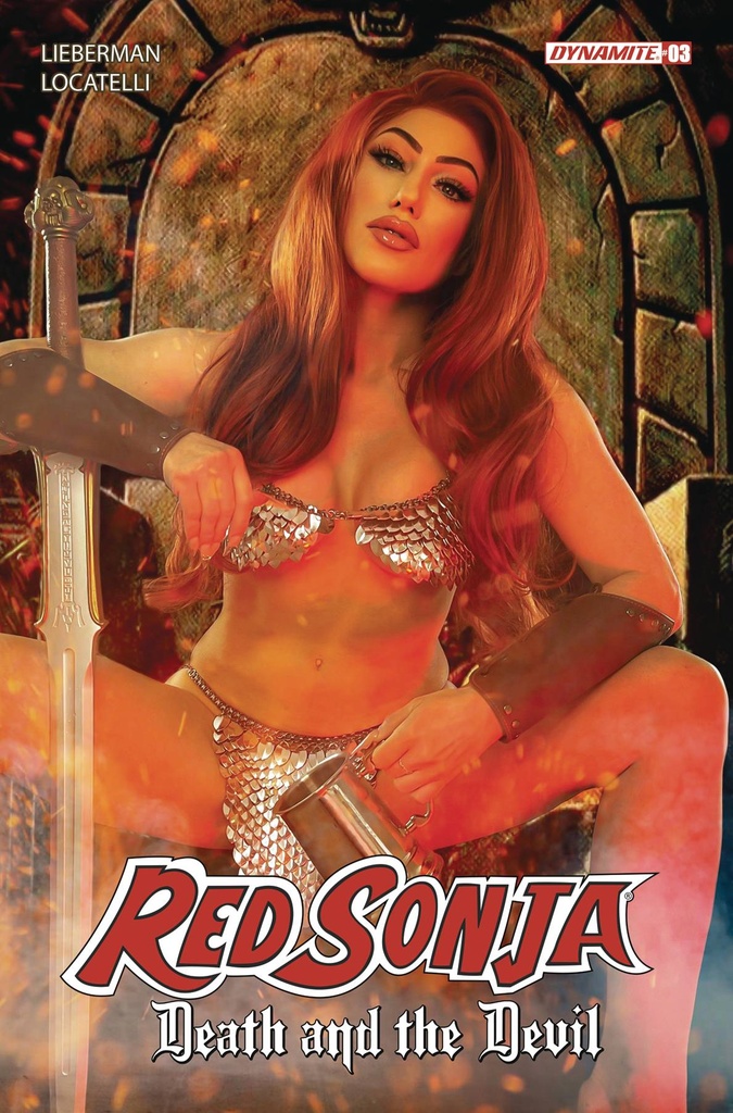 Red Sonja: Death and the Devil #3 (Cover D Rachel Hollon Cosplay Photo Variant)