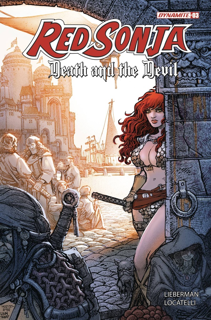 Red Sonja: Death and the Devil #3 (Cover C Moritat)