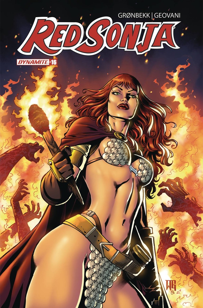 Red Sonja #16 (Cover D Walter Geovani)