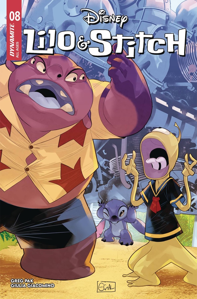 Lilo & Stitch #8 (Cover C Edwin Galmon)