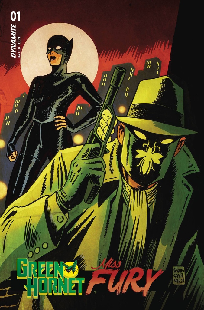 Green Hornet / Miss Fury #1 (Cover A Francesco Francavilla)