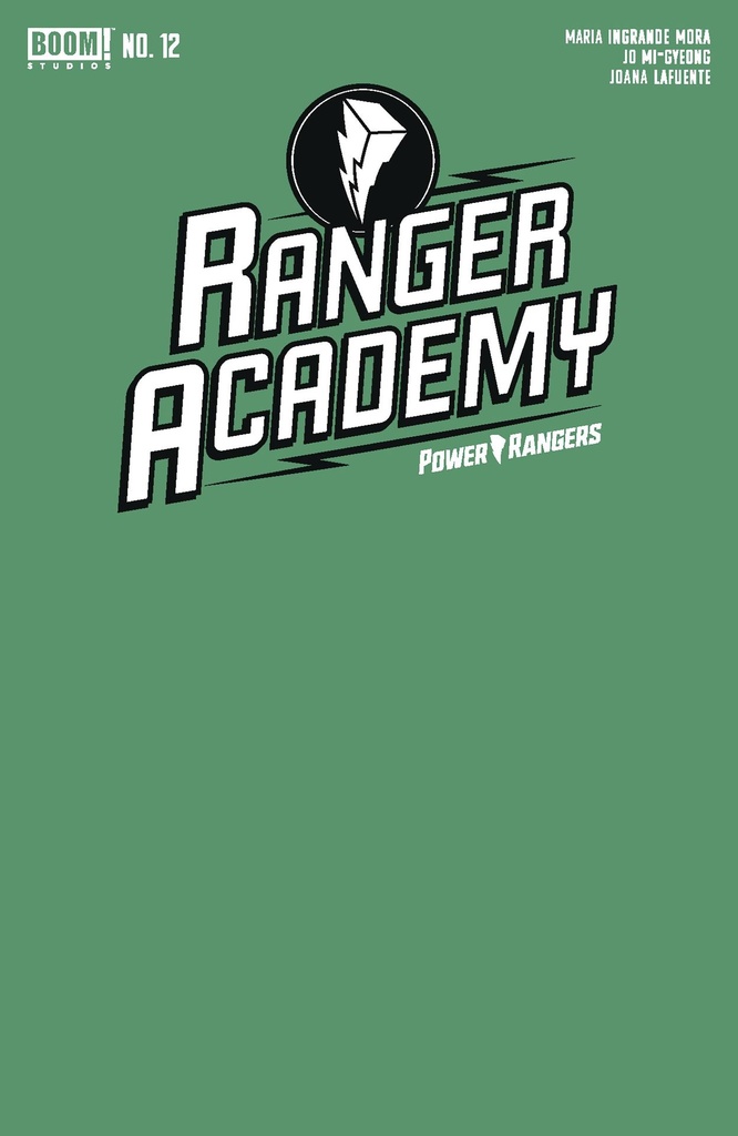 Ranger Academy #12 (Cover B Blank Sketch Variant)