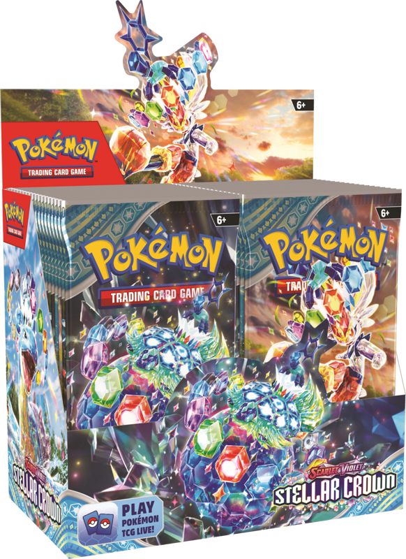 Pokémon - Scarlet & Violet 7: Stellar Crown Booster Box (36 packs)