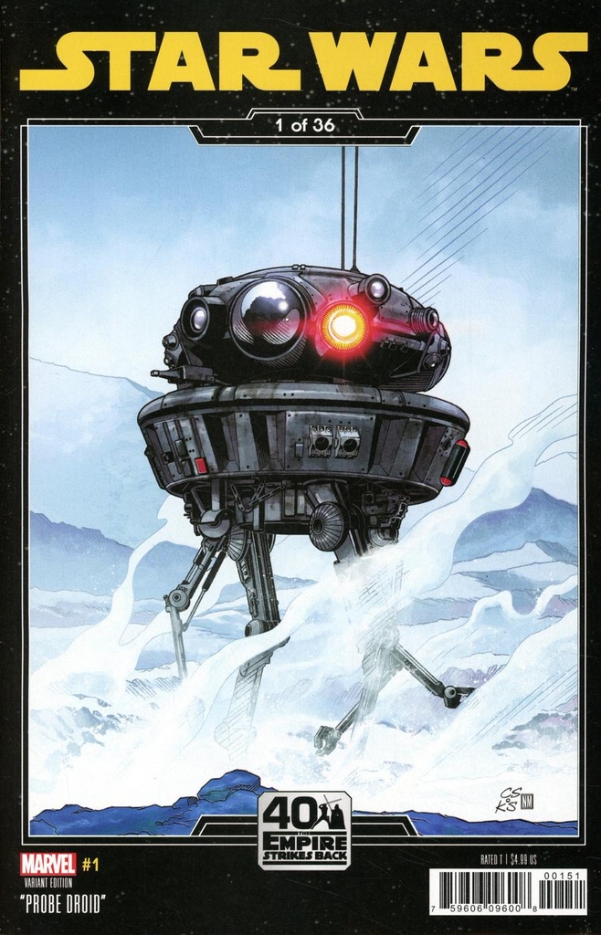 Star Wars #1 (Chris Sprouse Empire Strikes Back Variant)