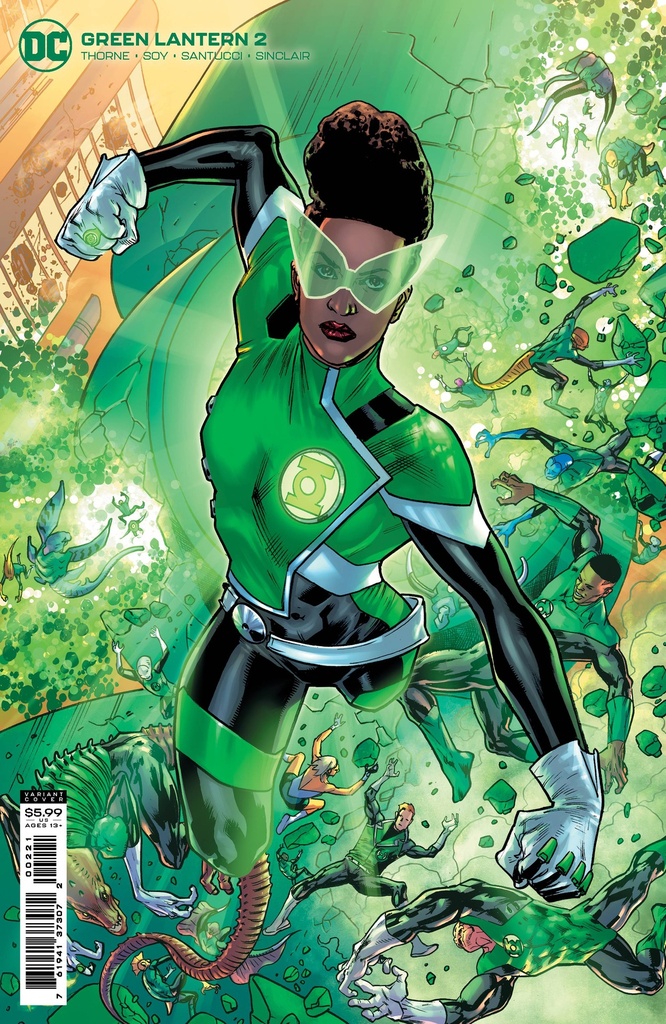 Green Lantern #2 (Bryan Hitch Card Stock Variant)