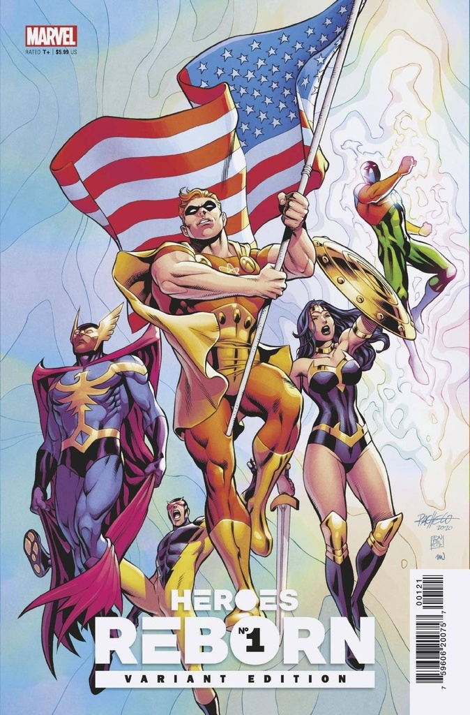 Heroes Reborn #1 of 7 (Carlos Pacheco Squadron Supreme Variant)