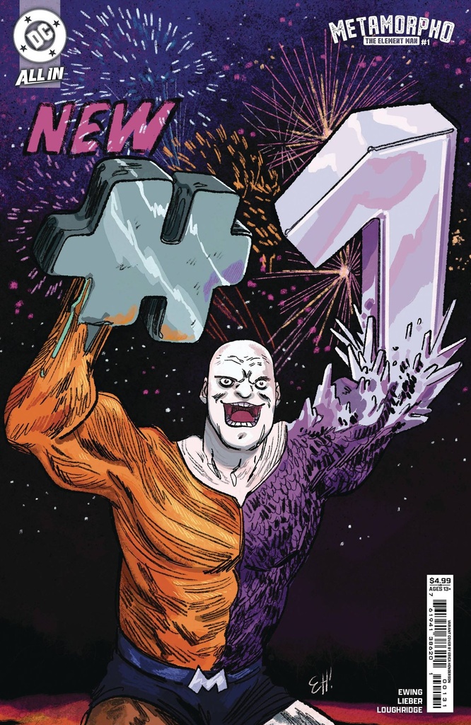 Metamorpho: The Element Man #1 (Cover B Erica Henderson Card Stock Variant)