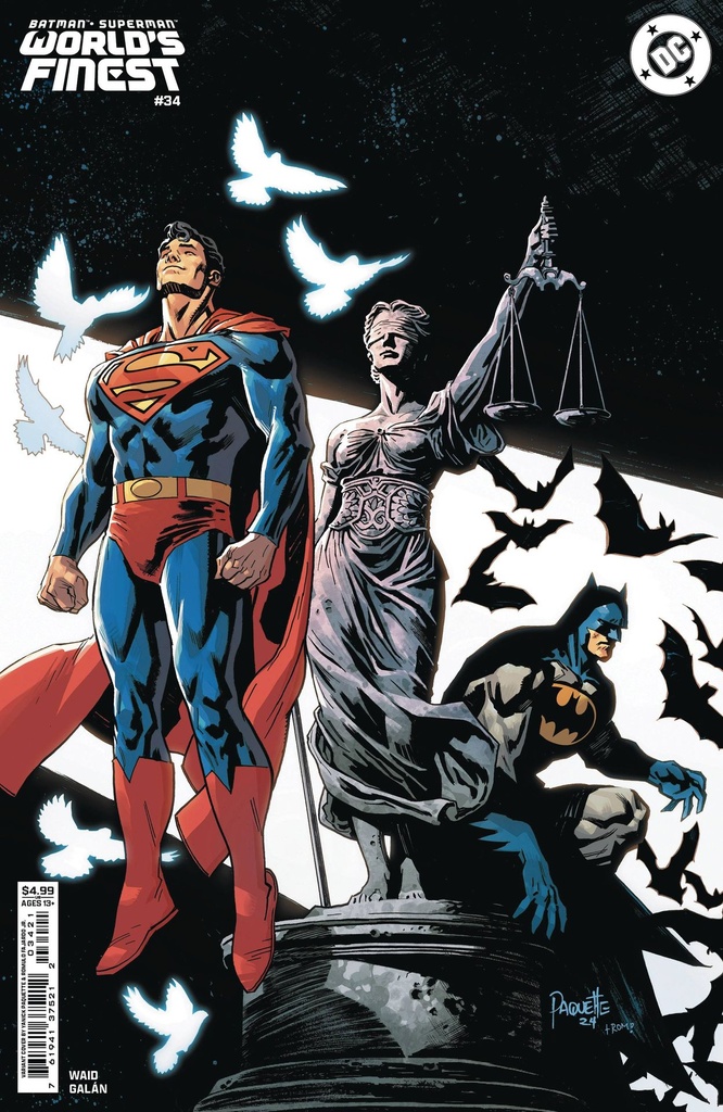 Batman/Superman: Worlds Finest #34 (Cover B Yanick Paquette Card Stock Variant)