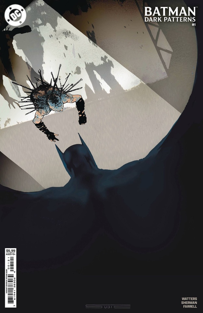 Batman: Dark Patterns #1 of 12 (Cover B Stevan Subic Card Stock Variant)