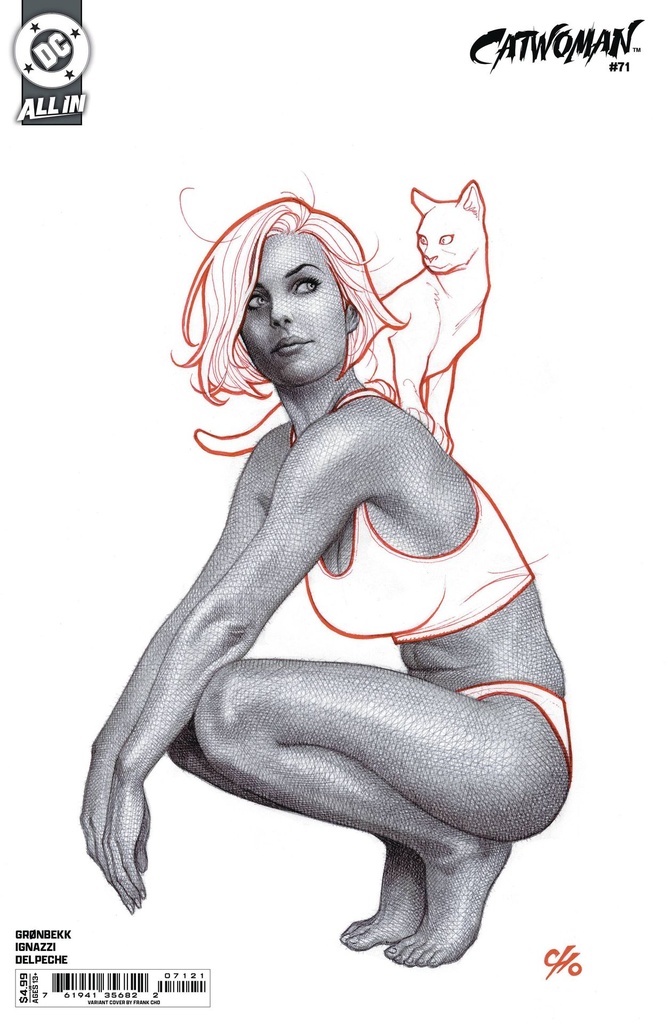 Catwoman #71 (Cover B Frank Cho Card Stock Variant)