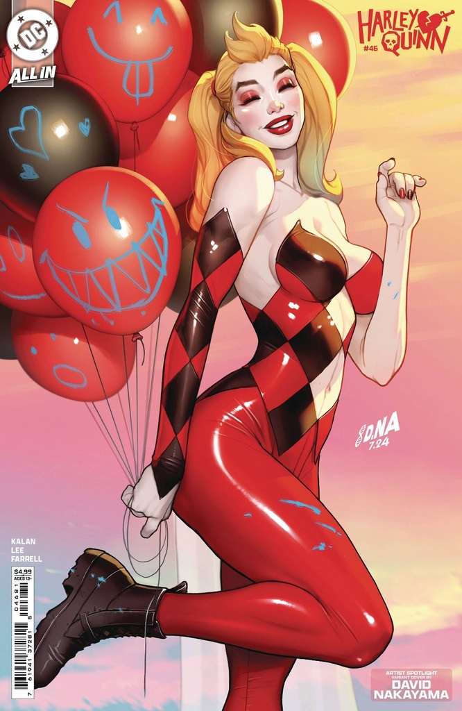 Harley Quinn #46 (Cover E David Nakayama Artist Spotlight Card Stock Variant)