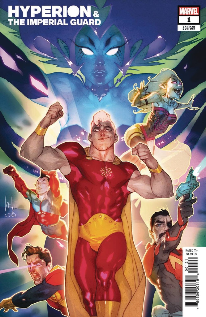 Heroes Reborn: Hyperion and the Imperial Guard #1 (Ben Caldwell Variant)