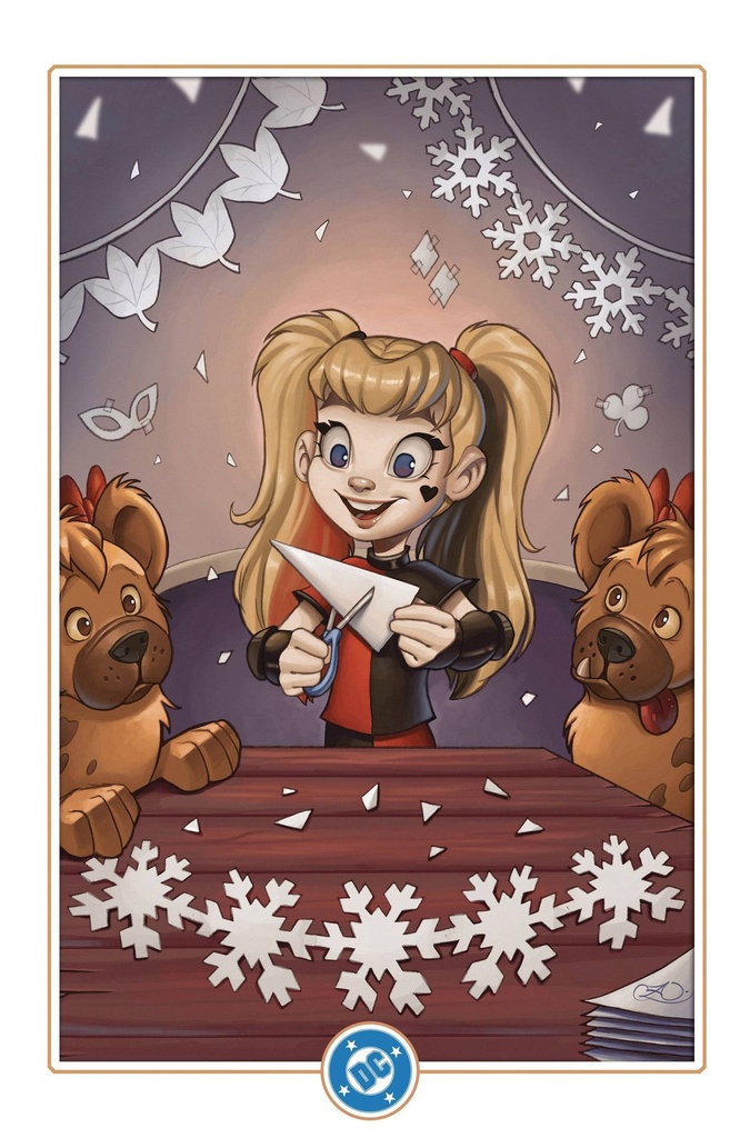 Harley Quinn #46 (Cover D Chrissie Zullo DC Winter Wonderland Card Stock Variant)