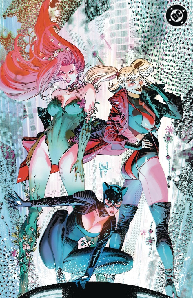 Gotham City Sirens: Uncovered #1 (Cover D Guillem March Foil Variant)