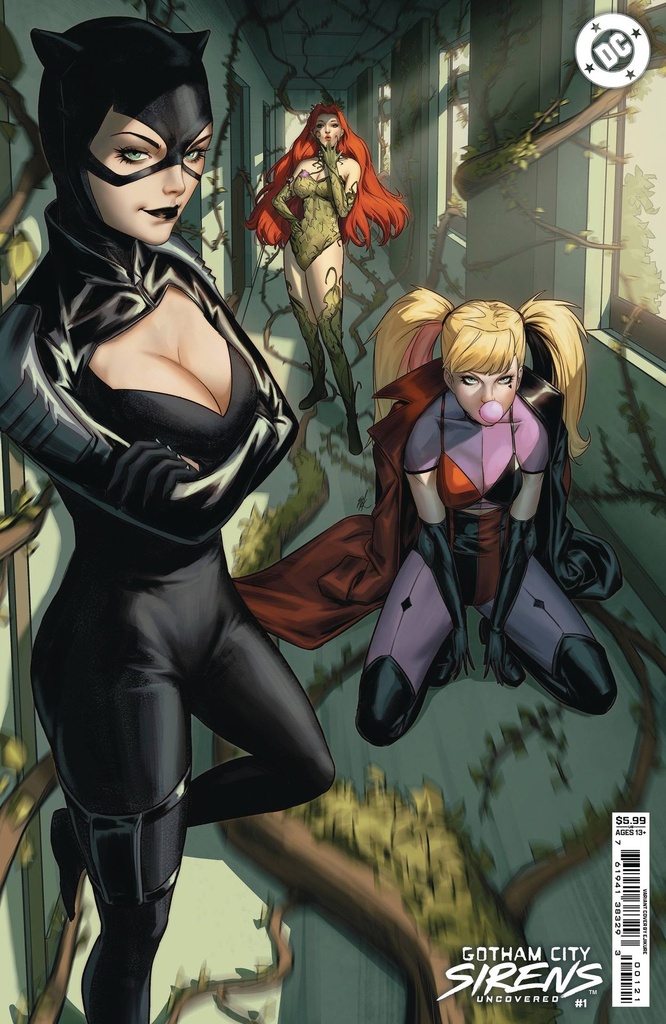 Gotham City Sirens: Uncovered #1 (Cover C Ejikure)