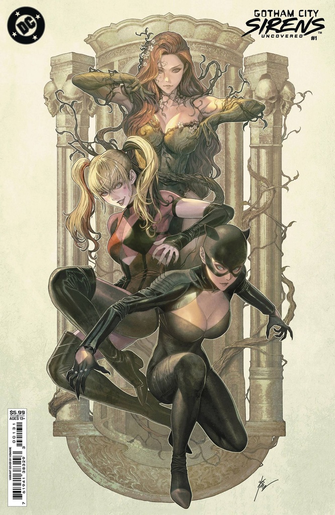 Gotham City Sirens: Uncovered #1 (Cover B Homare)