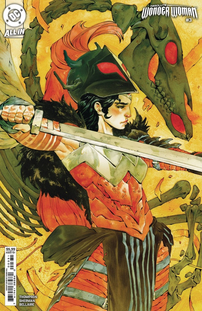 Absolute Wonder Woman #3 (Cover C Chuma Hill Card Stock Variant)