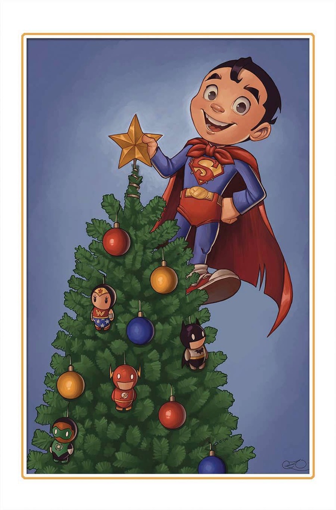 Superman #21 (Cover E Chrissie Zullo DC Winter Wonderland Card Stock Variant)