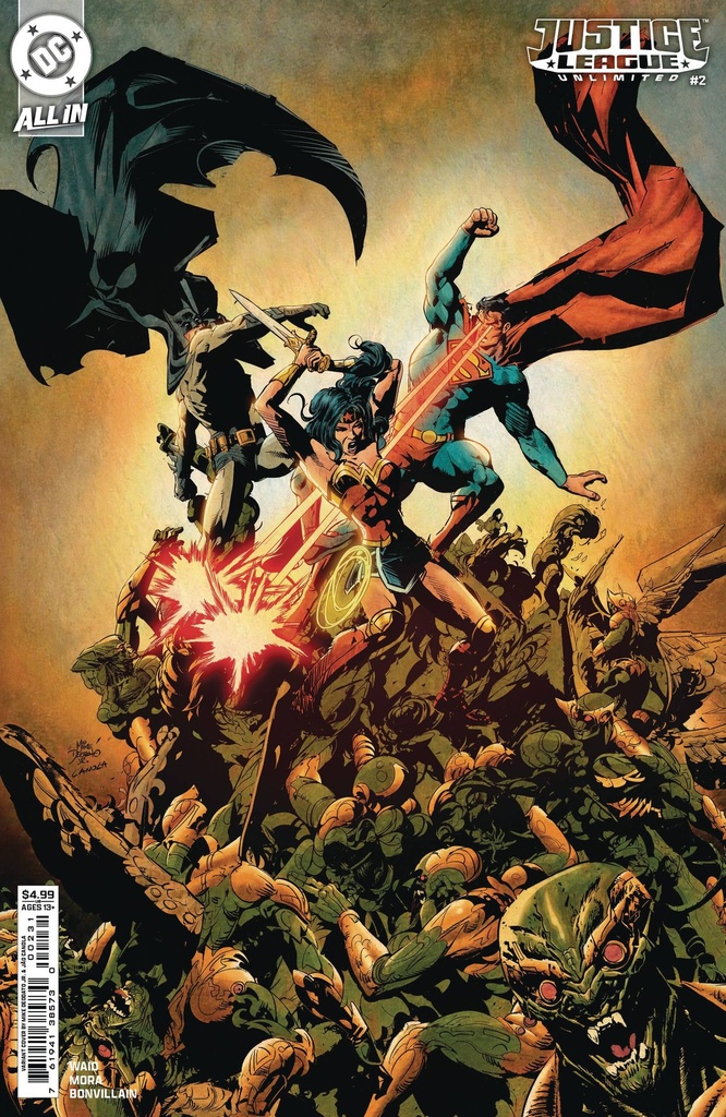 Justice League Unlimited #2 (Cover C Mike Deodato Jr Card Stock Variant)