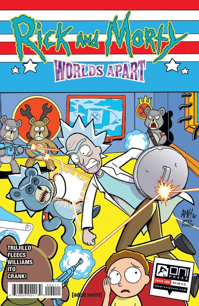 Rick and Morty: Worlds Apart #4 (Cover A Tony Fleecs)