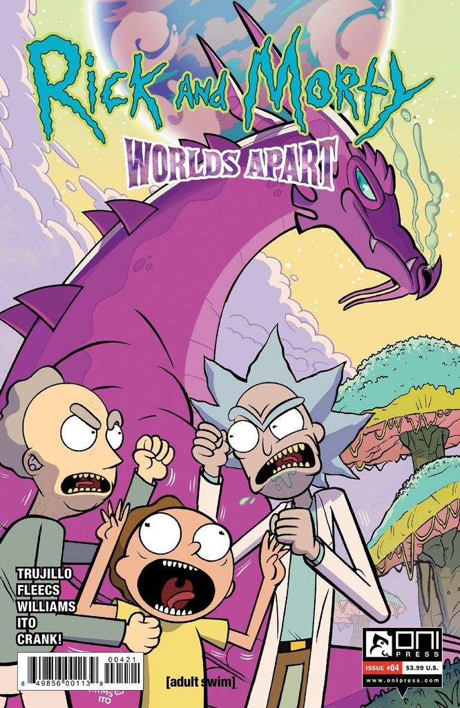 Rick and Morty: Worlds Apart #4 (Cover B Jarrett Williams)