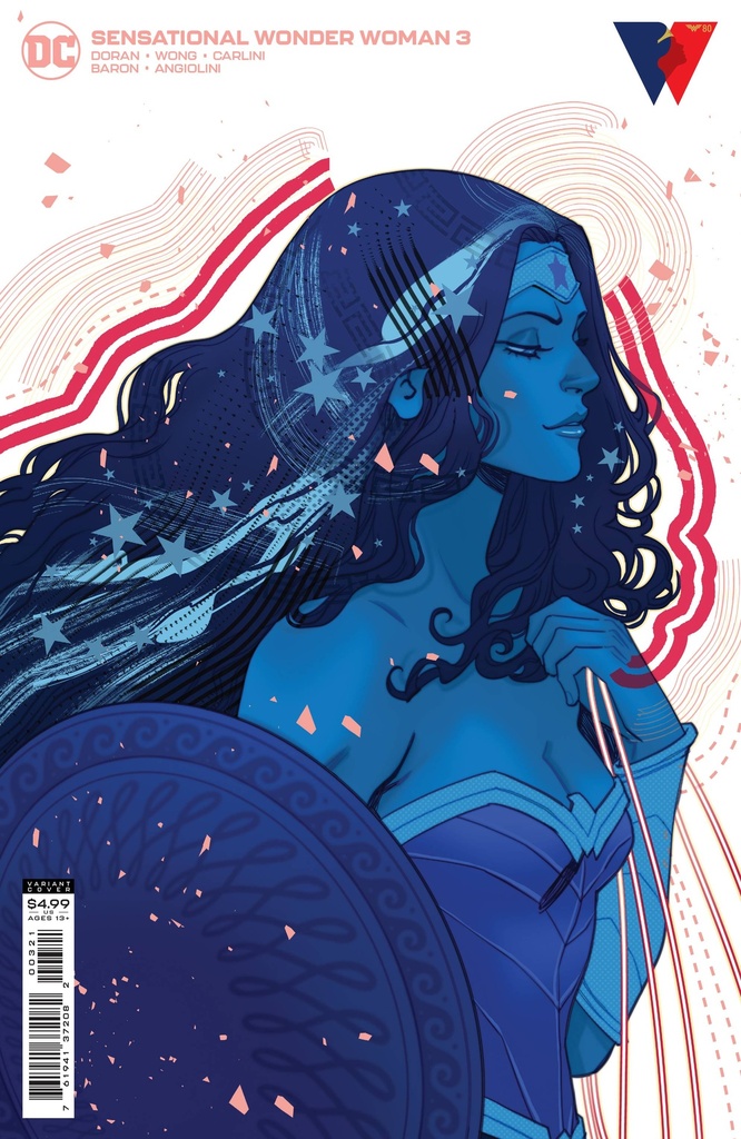 Sensational Wonder Woman #3 (Marguerite Sauvage Card Stock Variant)