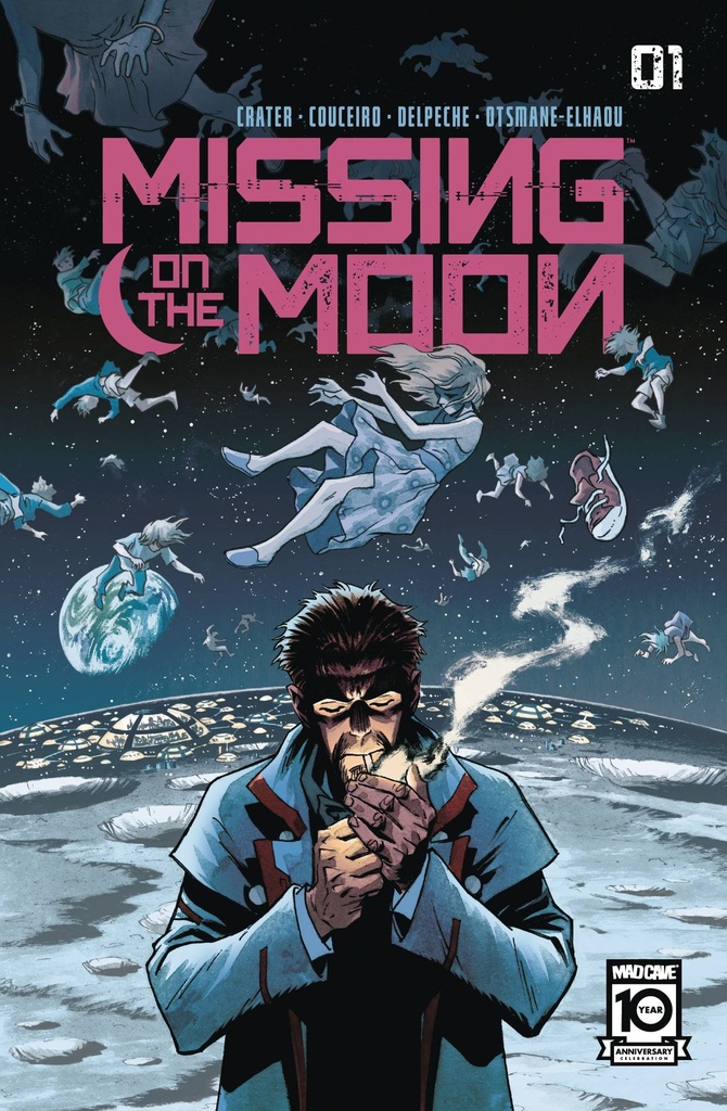 Missing on The Moon #1 of 4 (Cover A Damian Couceiro)