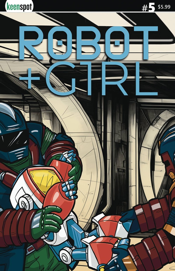 Robot + Girl #5 (Cover B Mike White)