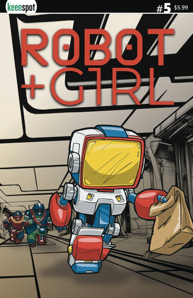 Robot + Girl #5 (Cover A Mike White)